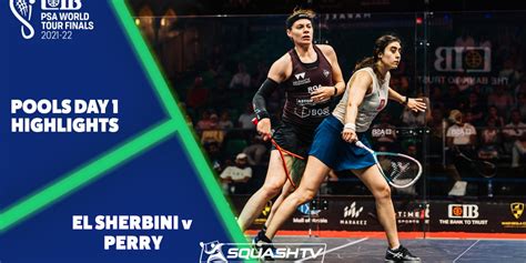 Cib Psa World Tour Finals Pools Day Highlights El Sherbini