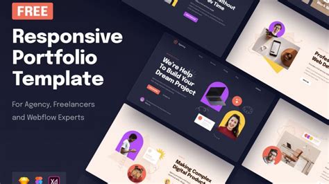 Portfolio Auto Figma Template Free Free Figma Template