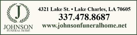 Johnson Funeral Home - Lake Charles, LA | Parishes Online