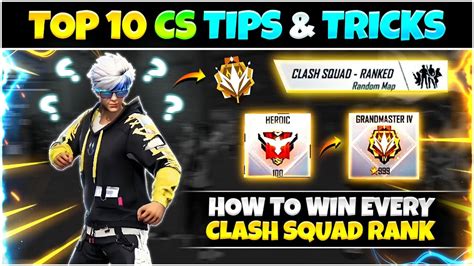 How To Reach Grandmaster In Clash Squad Rank ⚡ How To Win Every Clash Squad Rank Match 💯 Youtube