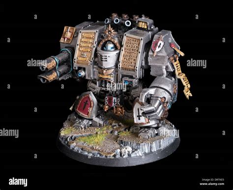 Space Marine Venerable Dreadnought Grey Knight Games Workshop hand ...