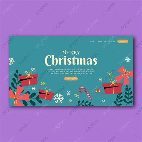 Merry Christmas Cool Template Template Download On Pngtree