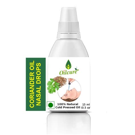 Pure Coriander Oil Nasal Drop 15 Ml For Personal At Rs 300bottle In