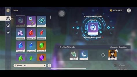 How To Create Condensed Resin In Genshin Impact YouTube