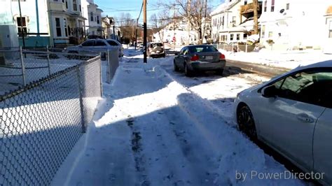 Snow Covered At Waltham Boston Ma Youtube