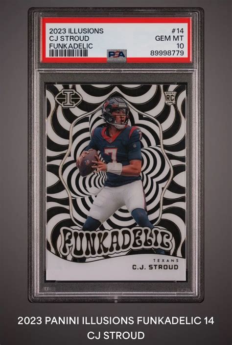 CJ Stroud 2023 Illusions 14 Funkadelic Price Guide Sports Card Investor