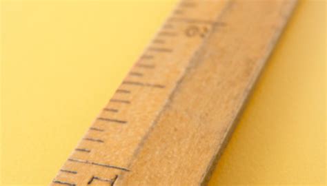 What Are the Marks on a Ruler Called? | Sciencing