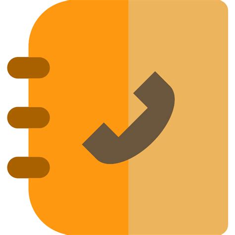 Phone Book Vector Svg Icon Svg Repo