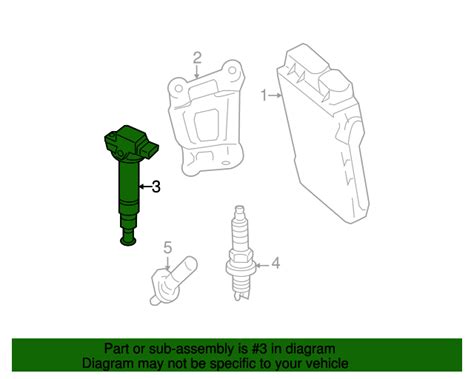 2000 2010 Toyota Direct Ignition Coil 90919 02240 OEM Parts Online