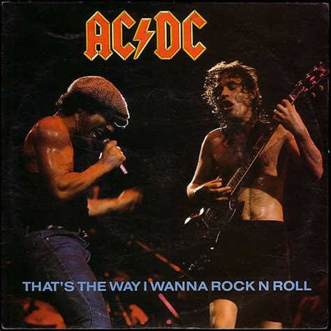 Ac Dc Thats The Way I Wanna Rock N Roll 1988 Vinyl Discogs