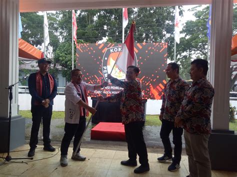 Setahun Menuju Pemilu Kirab Pemilu Tiba Di Minahasa Tenggara