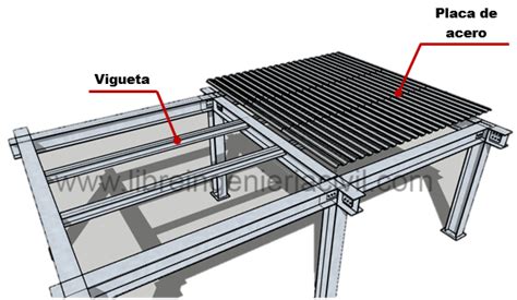 Construccion Y Planos De Una Estructura Metalica Con Placa Colaborante