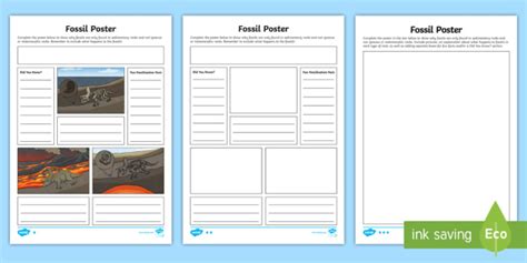 Fascinating Fossil Worksheets For Engaging Science Education