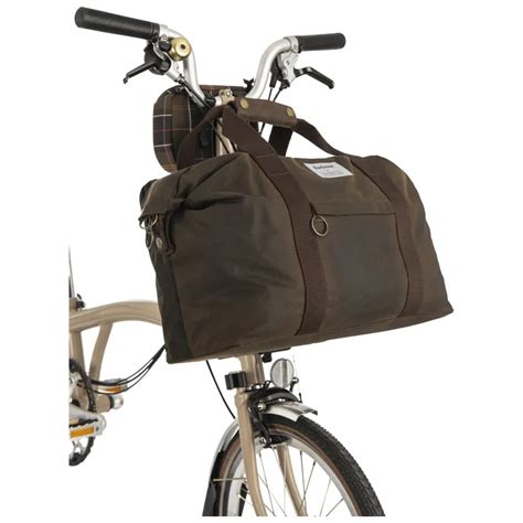 Barbour X Brompton Special Edition With Luggage