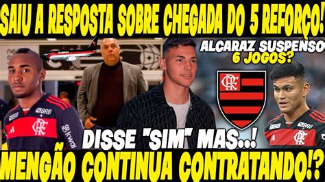 É INFOMAÇÃO INTERNA FLAMENGO ACHA BRECHA PRA CONTRATAR 5 REFORÇO