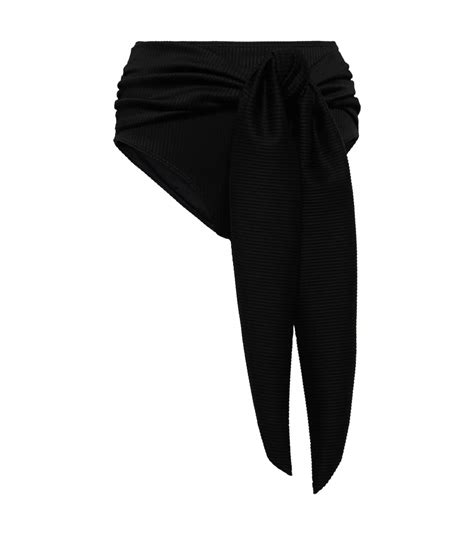 Naomi High Rise Bikini Bottoms In Black Alexandra Miro Mytheresa