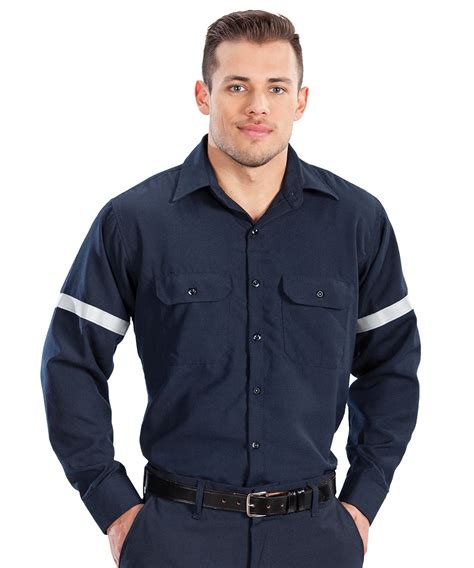 Armorex FR Flame Resistant With High Visibility PPE Shirts UniFirst