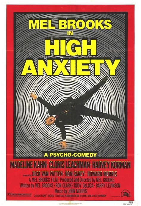 High Anxiety Movie Poster (#1 of 2) - IMP Awards