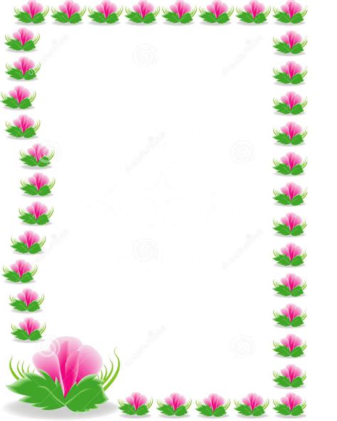 Flower Design Border Green R N Clip Art Library 5123 Hot Sex Picture