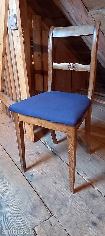 Ancienne Chaise Bois Et Tissu Canton Neuch Tel Anibis Ch