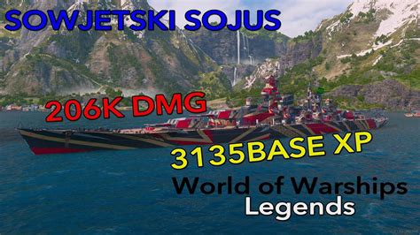 World Of Warships Legends Sowjetski Sojus Youtube