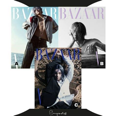 Jual Art Q H Harper Bazaar Korea February V Bts Taehyung Shopee