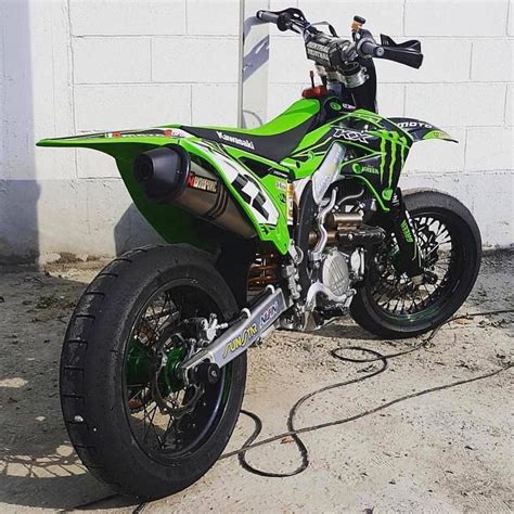 Kawasaki Kx450f Supermoto Motorcycle Bike Life Moto