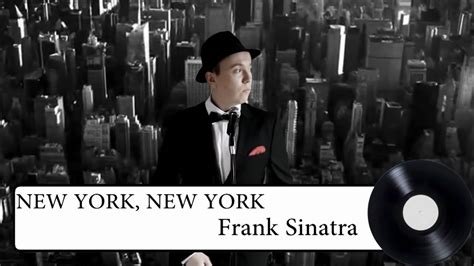 Frank Sinatra New York New York 1982 Lip Sync Youtube