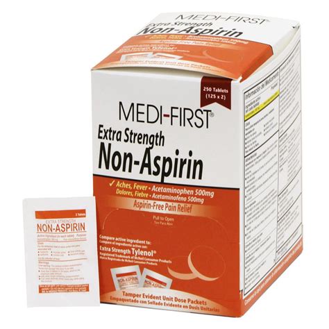 aspirin extra strength mg  packets