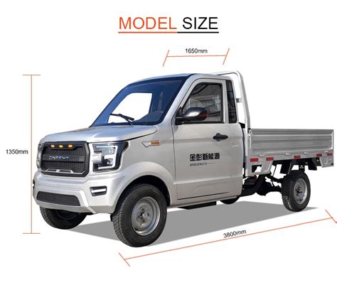 Buy Jinpeng Low Speed Powerful Electric Mini Truck Most Popular