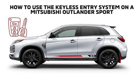 How To Use The Keyless Entry System FAST Key On A Mitsubishi