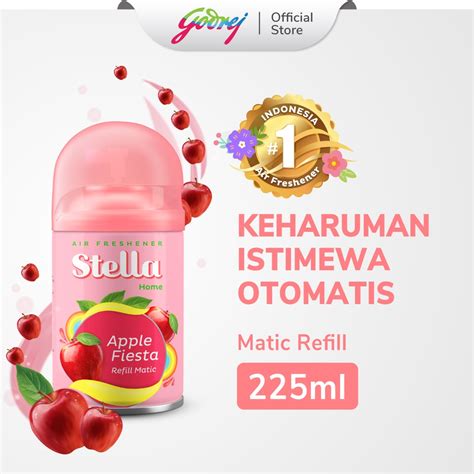 Jual Stella Matic Refill Apple Fiesta Ml Refill Pengharum Ruangan