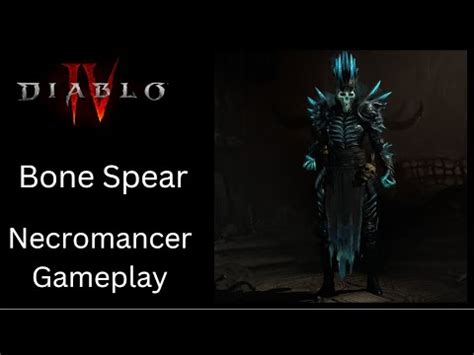 Diablo Necromancer Bone Spear Corpse Explosion Build Gear