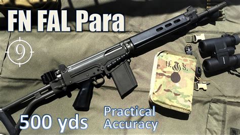 Fn Fal Para To 500yds Practical Accuracy Iron Sights South African