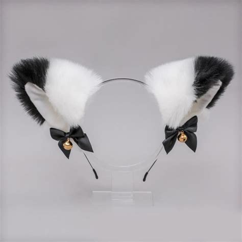 Oreille De Chat Serre Tete Chat Bandeau Accessoires Annefly Cheveux De