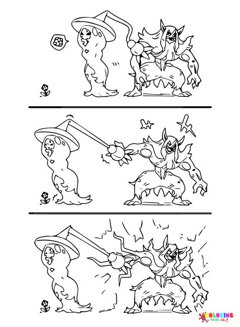 Grimmsnarl Coloring Pages Printable For Free Download