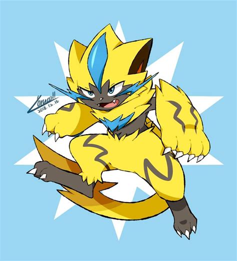 Pokemon Zeraora Fan Art