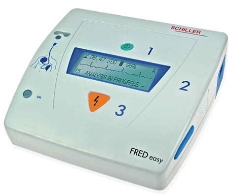 Schiller Fred Easy Aed Defibrillator Complete With Set Pads