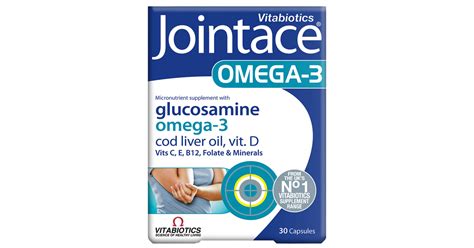 Jointace Omega 3 Glucosamine And Cod Liver Oil Capsules Pack Of 30