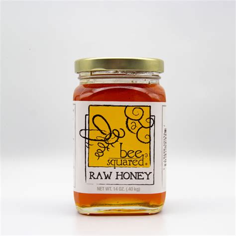 Orange Blossom Honey 14 Oz Jar Bee Squared Apiaries