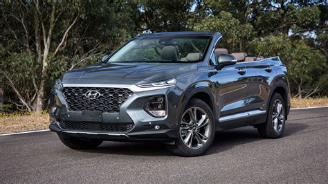 2019 Hyundai Santa Fe Cabriolet Prototype Spotted Down Under ...