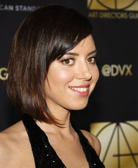 Short And Very Short Bob Hairstyles Aubrey Plaza Victoria Summer