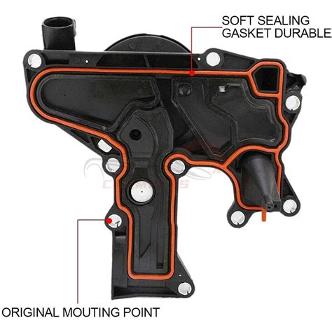 Oil Separator Pcv Valve Assembly 06h 103 495 A For Audi A4 Q5 Tt Vw ...