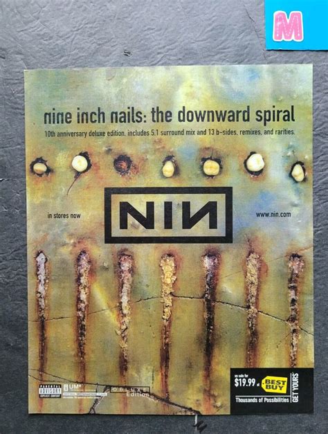 Nine Inch Nails The Downward Spiral 10th Anniversary Edition Promo