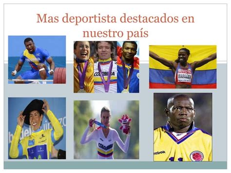 Deportistas Colombianos Ppt Descarga Gratuita