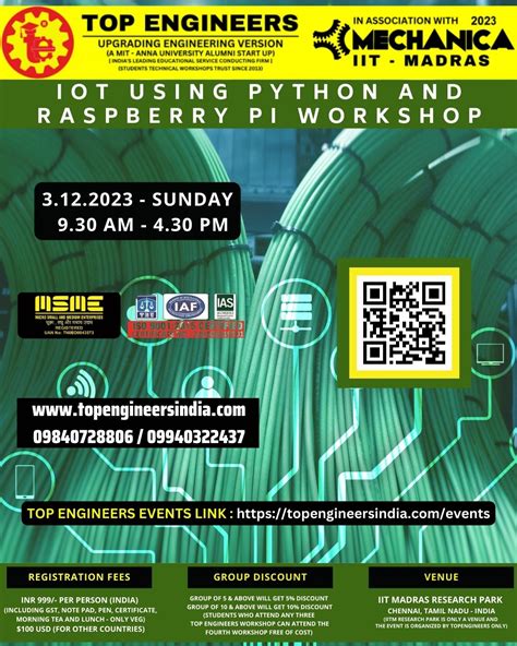 Iot Using Python And Raspberry Pi Workshop 2023 Top Engineers