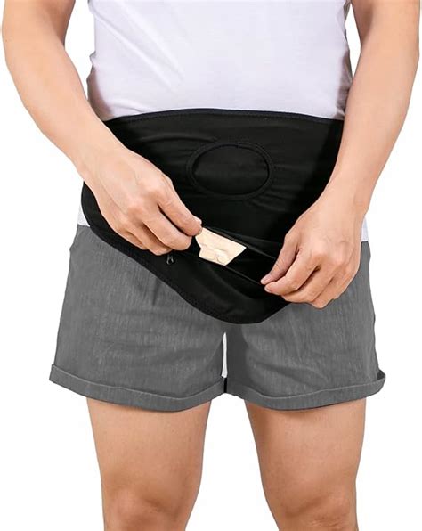 Stoma Bag Covers Ostomy Belt Black Colostomy Bags Ostomy Pouch