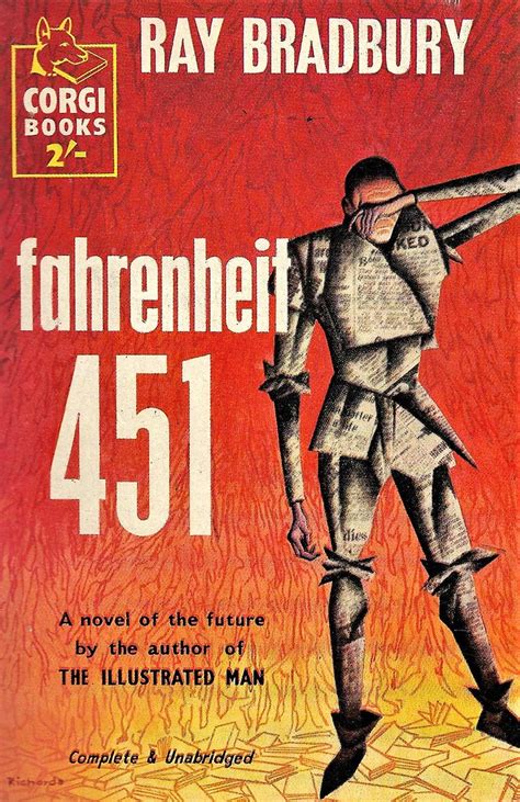 Fahrenheit 451 By Ray Bradbury Corgi 1957 Cover By John Flickr