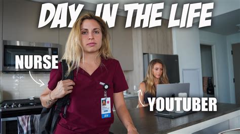 Day In The Life Of A Nurse Youtuber Life Update Youtube