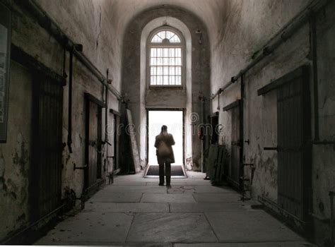 Prison Hallway, liberated stock photo. Image of hope, state - 3440994